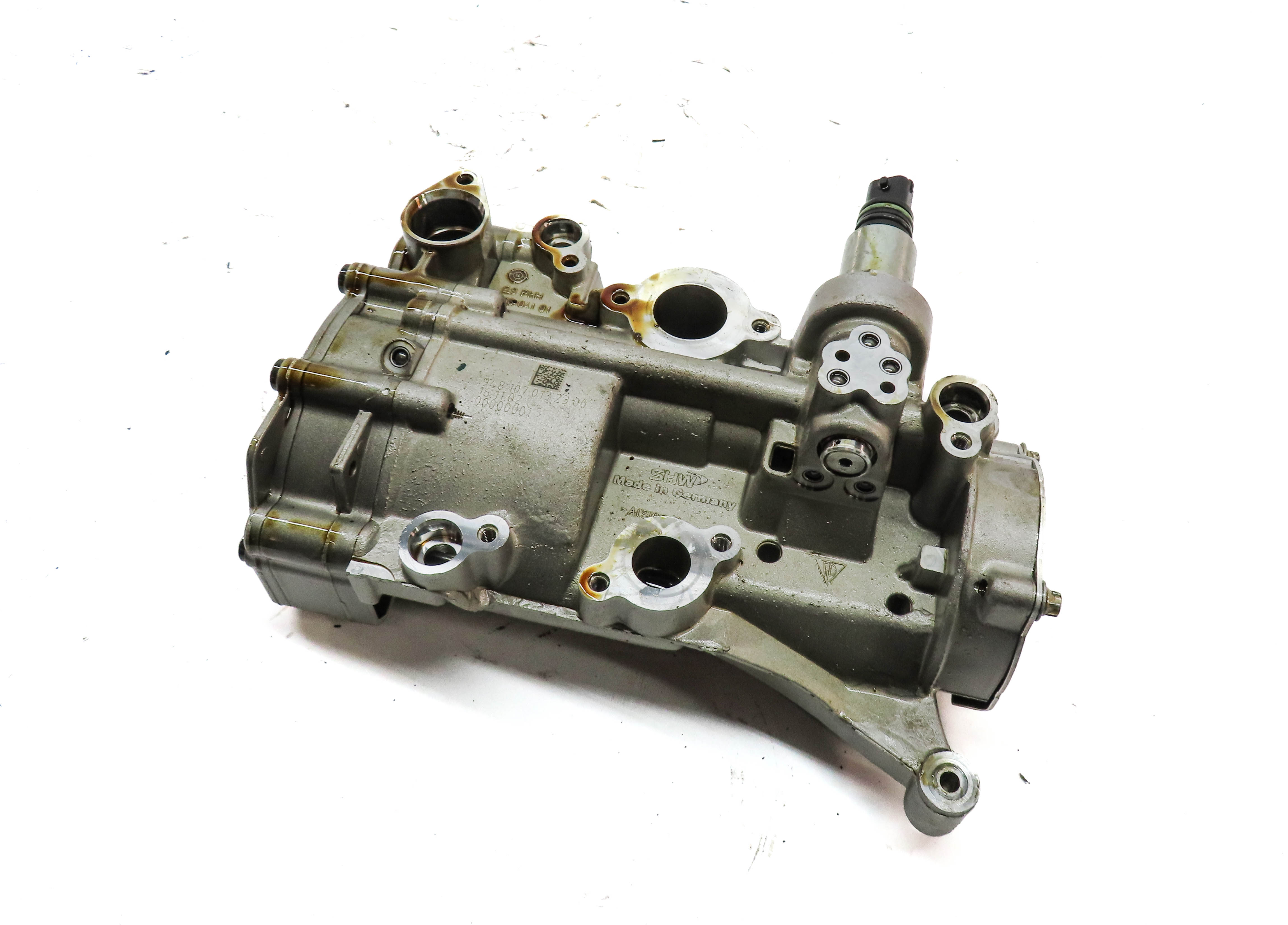 2010 PORSCHE PANAMERA (970) 4.8L N/A ENGINE OIL FLUID PUMP w/ PRESSURE SOLENOID — exact item pictured